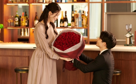 プロポーズの花束として