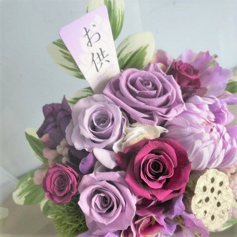 プリザーブドフラワー